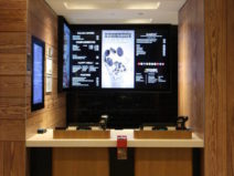 Imagen del kiosko de pedidos y pago en McDonald's Marineda City Coruña